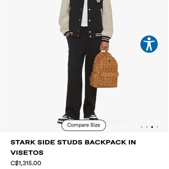 Authentic MCM Backpack - Picture 4 of 7